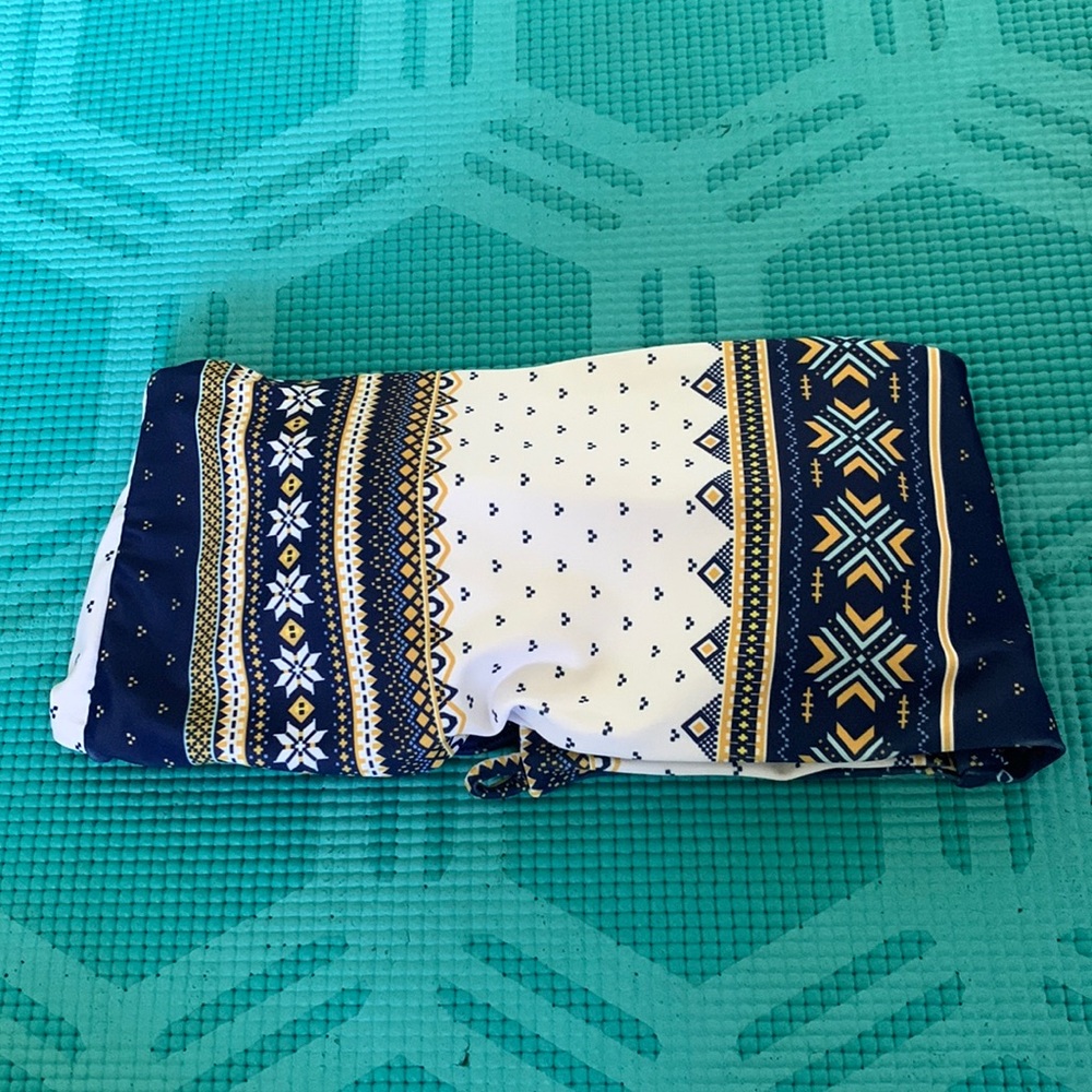 Shein strapless bikini top